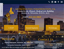 Tablet Screenshot of metroperio.com
